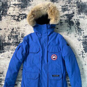 Canada Goose Expedition PBI Heritage Blue Parka Authentic Size XS Fits S Men's